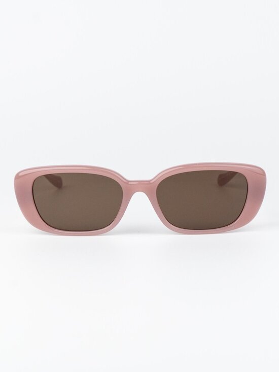 Versace Women Sunglasses Opal Pink Brown Rectangle VE4504D 553573 NEW AUTHENTIC main image 4